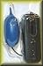 Flicker Cyberskin Covered Bullet Style Spot Back, Scalp and Body y2 Massager - Blushing Blue