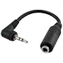 Eforcity Universal Headphone Adapter 2.5mm to 3.5mm
