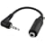 Eforcity Universal Headphone Adapter 2.5mm to 3.5mm