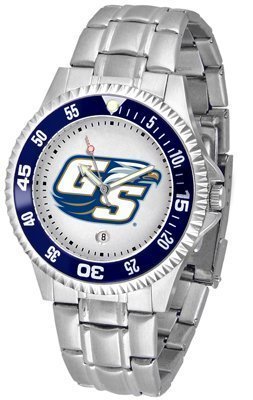 Georgia Southern Eagles Suntime Competitor Game Day Steel Band Watch - NCAA College Athletics