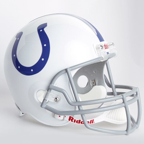 Indianapolis Colts 1960's Throwback Riddell Deluxe Replica Helmet