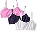 Maidenform Girls' Big 3pack Multi Crop, Delta Magenta/N, Small