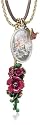 Lucky Brand Beatles Flower Power Charm Necklace, 16"