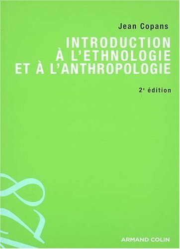 Introduction à l ethnologie et à l anthropologie