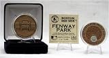 Boston Red Sox Fenway Park Authenticated Infield Dirt Coin