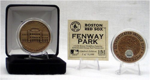 Boston Red Sox Fenway Park Authenticated Infield Dirt Coin