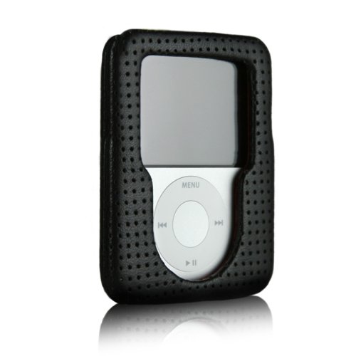 Case-Mate IPNP3G-PB iPod Nano 3G Cover - Black Perforated
