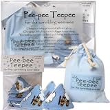 The Peepee Teepee for the Sprinkling WeeWee: Airplanes Gift Set Comes with 10 Teepees and a Laundry Bag