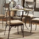 Powell Parsley Gathering Table Pedestal (Glass Top sold separately), Bronze