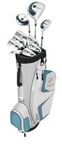 Hot Sale Wilson Women's Hope Complete Golf Package Set, Purple (Right Hand, Graphite D, Steel Hybrid and Irons, Ladies, D, FW, H, 5-PW)