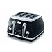 De'Longhi Icona 4 Slice Toaster (Onyx Black)