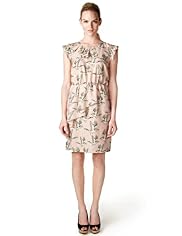 Limited Collection Bird Print Dress