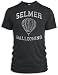 Vintage Distressed Selmer Ballooning Tri-Blend T-Shirt, Black, L