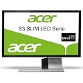 Acer S273HLbmii 68,6 cm (27 Zoll) Slim LED Monitor (VGA, HDMI, Kontrast 12.000.000:1, 2ms Reaktionszeit) schwarz
