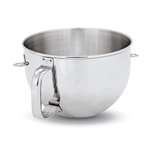 KitchenAid 6-qt. Mixing Bowl with Ergonomic Handle. KitchenAid 6-qt. Mixing Bowl with Ergonomic Handle.