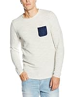 JACK & JONES Sudadera (Gris)