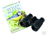 Wild bird spotters kit, book & binoculars.