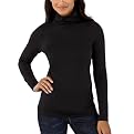 GO International&reg; Long Sleeve Turtleneck - Ebony