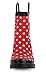 Disney Kids Girls' Minnie Mouse Character Printed Waterproof Easy-On Rubber Rain Boots (Toddler/Little Kids)