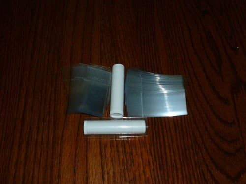 400 Clear SHRINK WRAP BANDS for lip balm (Chapstick) tubes