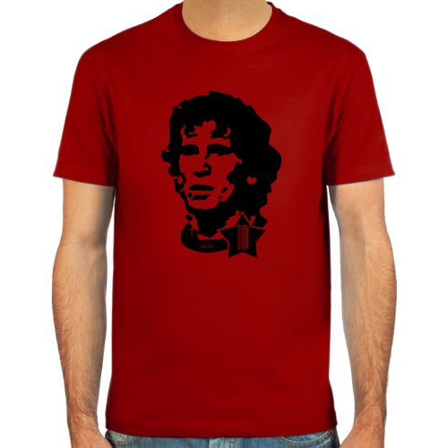 T-Shirt Zico ::: Farbauswahl: skyblue, sand, weiß oder deepred ::: Größen: S-XL ::: Fußball-Kult