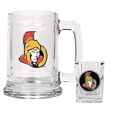 Ottawa Senators Beer Mug And Shot Glass Boilermaker Set