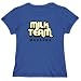 T-Shirt Womens Steel " Milk Team Laos " ulo no encontrado Large