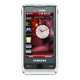 Samsung Omnia i910 Phone, Silver (Verizon Wireless)
