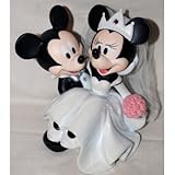 Disney Mickey amp Minnie Wedding Figurine Cake Topper