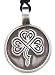 Celtic Irish Clover Design Real Pewter Pendant Necklace