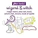 Stretchy Shapes Shaped Rubber Bands Bracelets 24Pack Wizard Witch