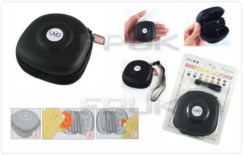  : BLACK SONY PSP UMD DISC & MEMORY CARD HOLDER CARRY CASE BAG HOLDER