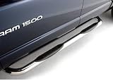 ICI Premium Series Side Step Cab Length Nerf BarsPolished Stainless SteelDodgeRam2003 to 2008RegCab (2DR) (fits'02 1500)