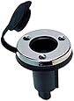Perko 1045300DP Chrome 3 Pin Marine Light Round Base