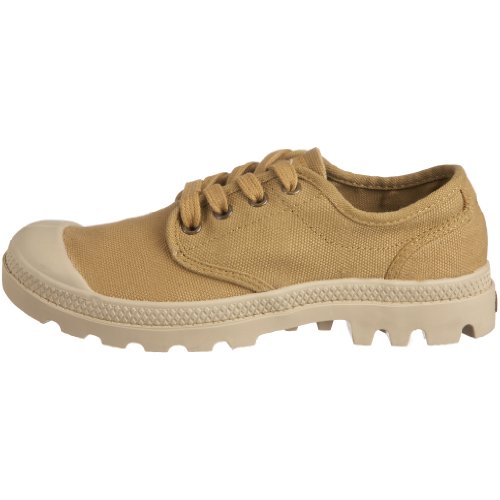 PALLADIUM Women's Pampa Oxford-w Mustard / Putty Walking Shoe 92351-280-M 5 UK