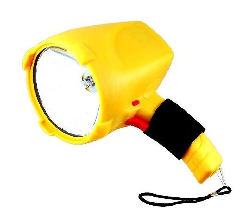 Heavy-Duty 'Super-Beam' 2,000,000 Candlepower Cordless Halogen Spotlight - Recharge in Car... by RWT