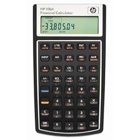 HP 10bII Financial Calculator