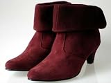 Produkt-Bild: Couture Discount Damenstiefeletten Fashion Ankle Boots, Leder (ST27A), rot