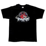 Rockford IceHogs Hockey Logo Youth T-Shirt - Black