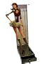 Fashion Girl on Platform (Gold)