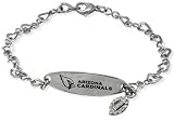 Arizona Cardinals ID Charm Bracelet