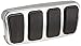 Kuryakyn 8858 Motorcycle Foot Control: Brake Pedal Cover for 1999-2014 Yamaha Road Star 1600/1700 Motorcycles, Chrome