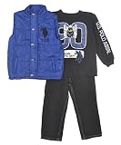 U.S. Polo Assn. American Athletic 3 Piece Outfit    navy, 3t