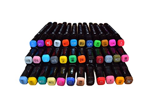 Fabric-Markers-Permanent-12-Pack-Dual-TIP-Premium-Quality-Assorted-Bright-Fine-Writers-Art-Fabric-Pens-Child-Safe-Non-Toxic-BY-Crafts-4-Alldesign-Your-Own-T-shirtsbagshoes