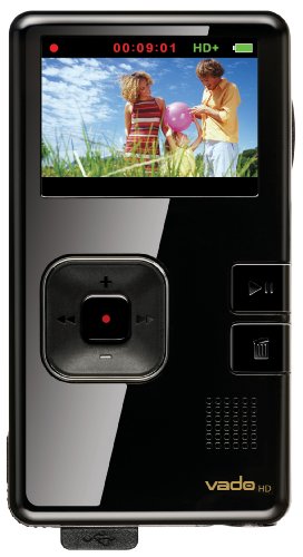Creative Labs Vado HD 4GB Pocket Video Camcorder 2nd Generation (Black Gloss)