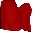 Red Shawl Pure Wool Winter Accessory 86 x 39 inches