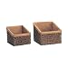 Seagrass Slant Basket Set - Twist Collection by Organize It All