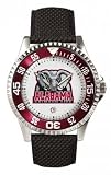 Alabama Crimson Tide Competitor Leather Mens NCAA Watch