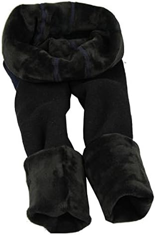 Holly Store Girl's Cotton Cozy Warm Elastic Pantyhose Dance Leggings Black