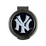 NEW YORK YANKEES HAT CLIP W/ GOLF BALL MARKERS/CHIPS